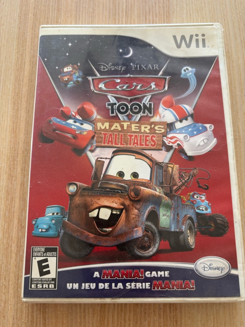 Disney Pixar Cars Toon Mater’s Tall Tales game for Nintendo Wii (Q)